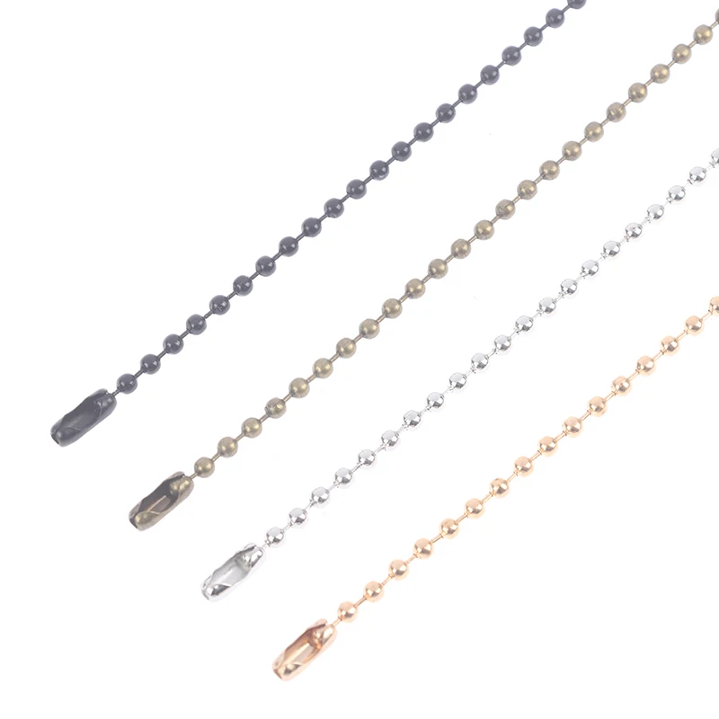 100cm Household Copper Desk Lamp Ceiling Fan Chain Replace Ceiling Fan Light Lamp Switch Chain DIY Lighting Accessories