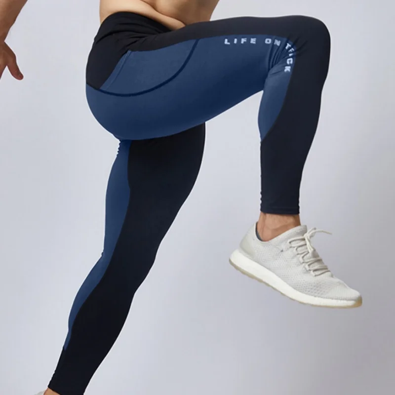 

Men's Tight Fitness Running Sweatpants Leggings Plus Size Training Joggers Sweat Trousers