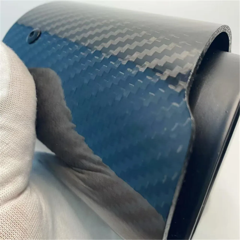 

1 Pcs Carbon Fiber Black Car Exhaust Tail larynx Suitable For Toyota Camry RAV4 Prius CHR C-HR Avalon Corolla Land Cruiser Prado