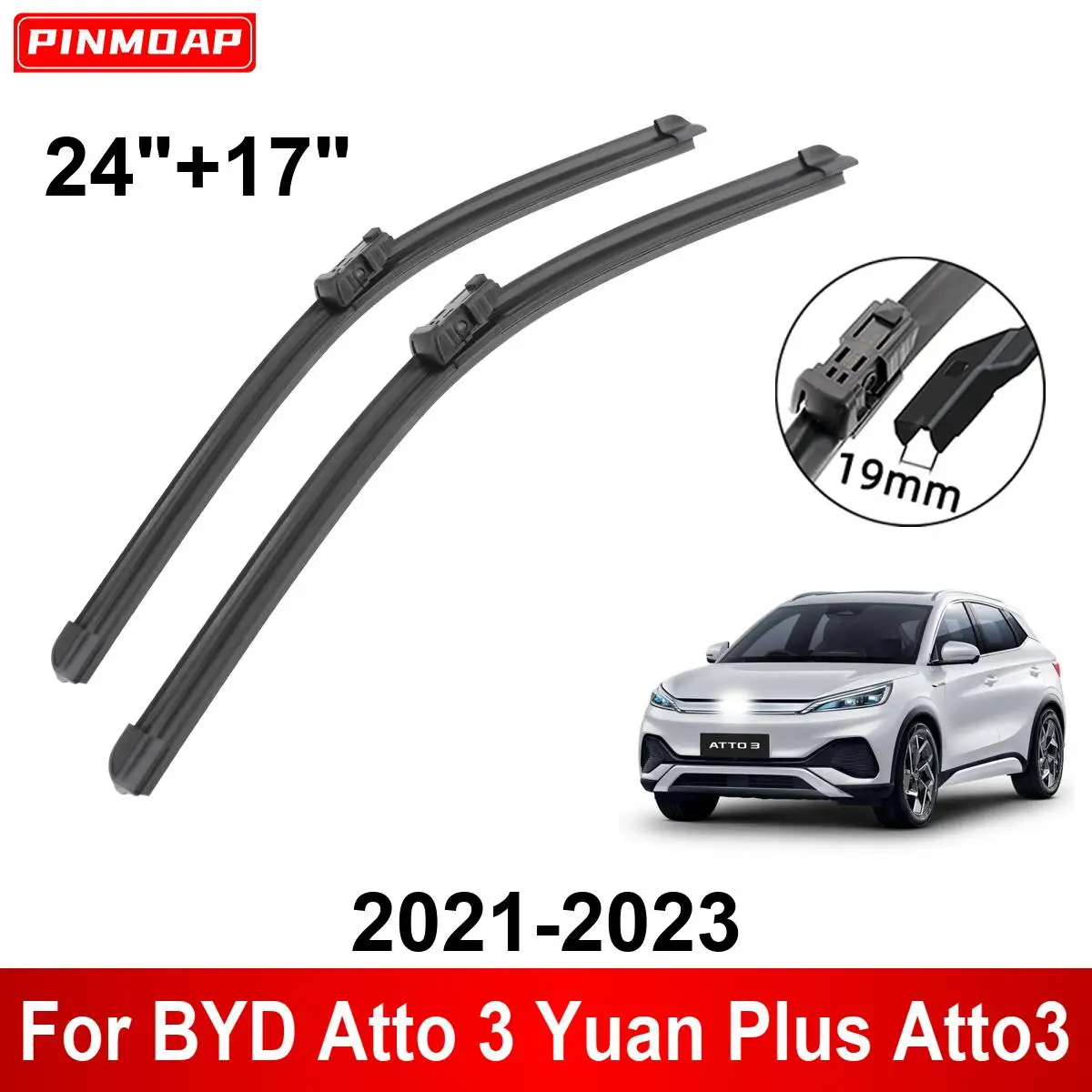 Car Wiper for BYD Atto 3 Yuan Plus Atto3 2021-2023 24