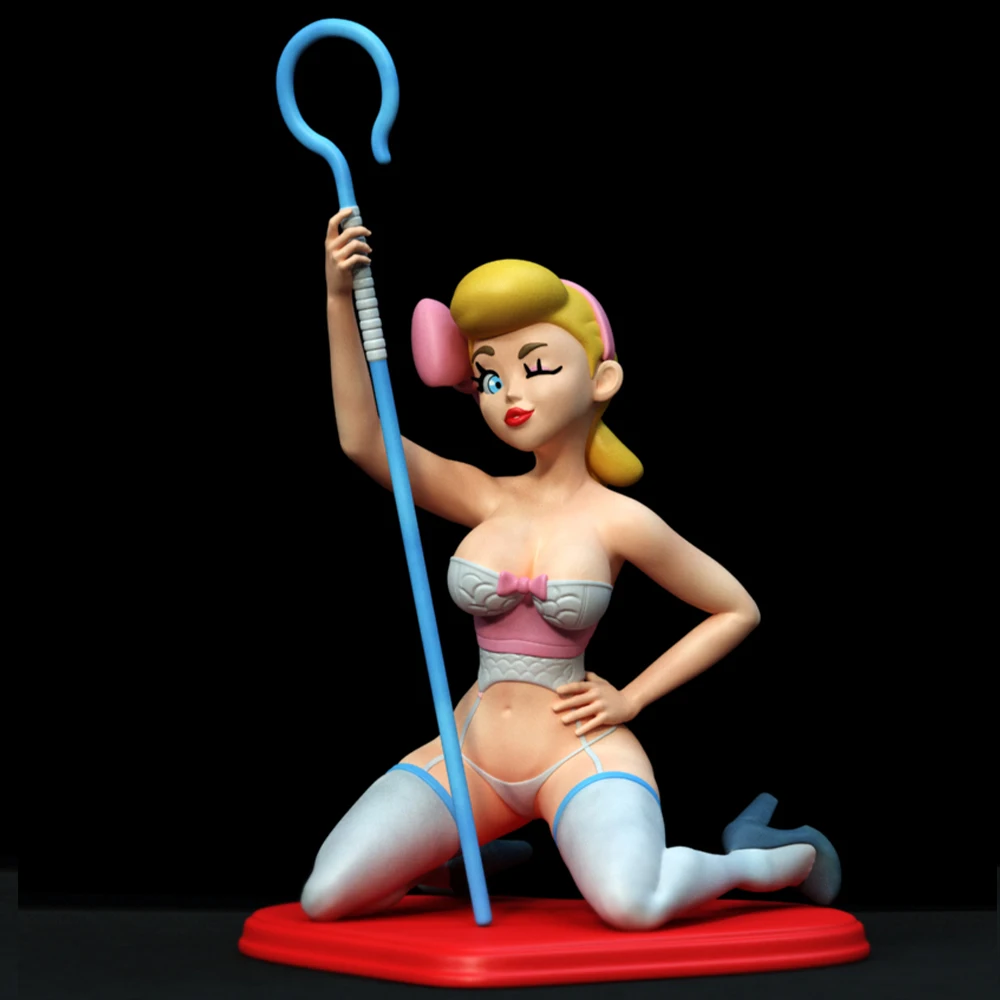 

1:24 Beauty Crutch Dancer NSFW 3d Printed Model Resin Unpainted Figure Model Kit Miniature Garage Gk Kits Unassembled Diy Toys