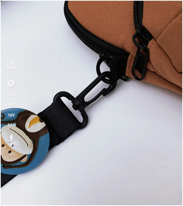 Koreanische Version der Ins-Style Vielseitigen Damen-Umhängetasche, Ruiying Hat, Trendige und Individuelle Herren-Schultertasche – Detail 30