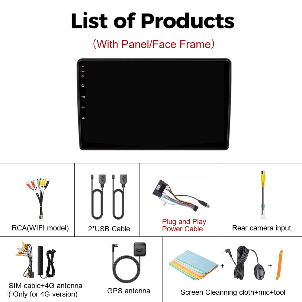 Picture 7: Car Radio For Toyota Auris 2013 2014 2015 2016 E160 E170 Corolla Android 16 Wireless Carplay Android Auto Car Multimedia Player