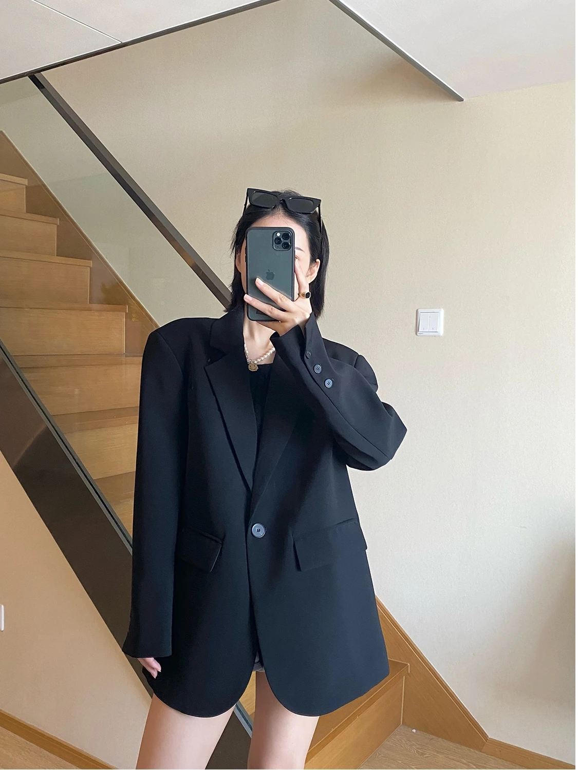 

Ele Bla женский костюм Jaet, повседневный свободный профессиональный весенне-осенний маленький костюм, пальто, дизайн Sensation, новинка 2026