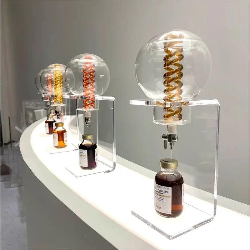 

Shopping mall decoration condensation extraction oil display stand beauty salon ornament