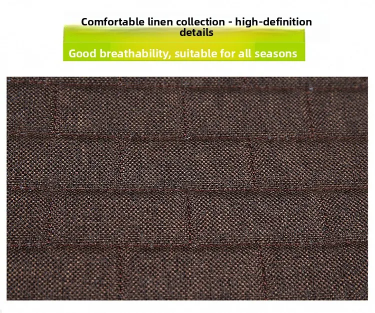 All Season Linen Universal Car Seat Cover Breathable Flax Anti-Slip Car Seat Cover Basic Style SUV Sedan Seat Cushion Protection