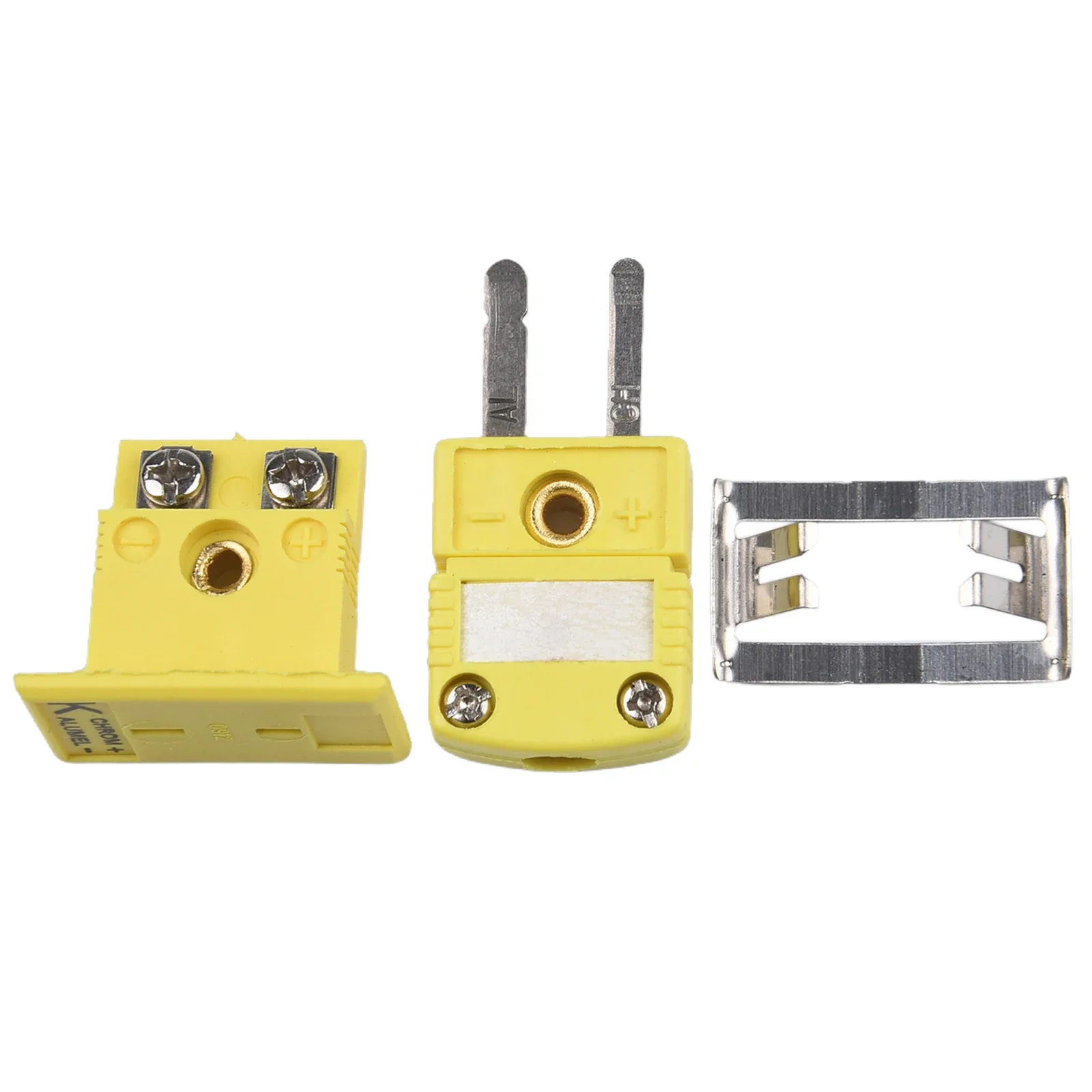 K نوع الحرارية مقبس مصغر ، سبيكة لوحة صغيرة جبل موصل المكونات ، مخزون أصفر جزء مفيد المحمولة ، مجموعة واحدة