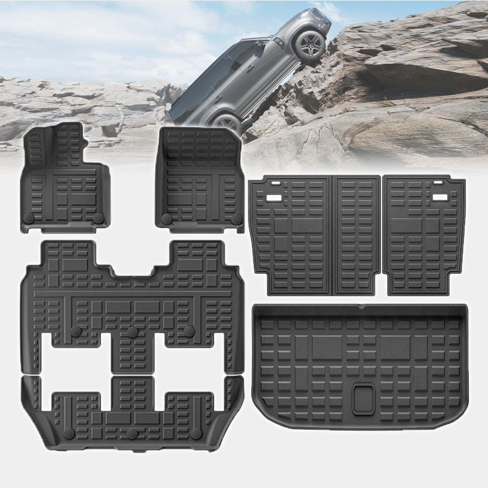 

for ROX 01 / Polestone 01 2023 2024 2025 2026 Waterproof 3D TPE Car Mats, Perfect Fit, Odorless Accessories