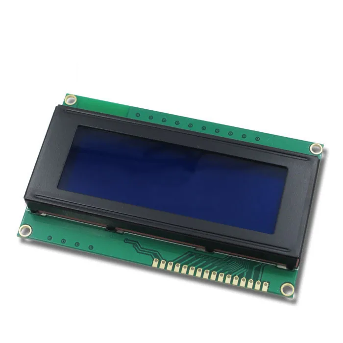 20 قطعة 20x4 وحدات LCD 2004 وحدة LCD مع إضاءة خلفية LED أزرق/أخضر شخصية بيضاء/أصفر أخضر