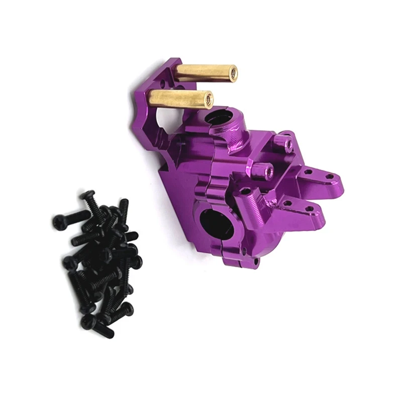 RC Car Upgrade Front Gear Box Housing Gear Box Kit for MJX 1/14 14301 14302 14303 14209 14210 RC Car Upgrade Part Purple