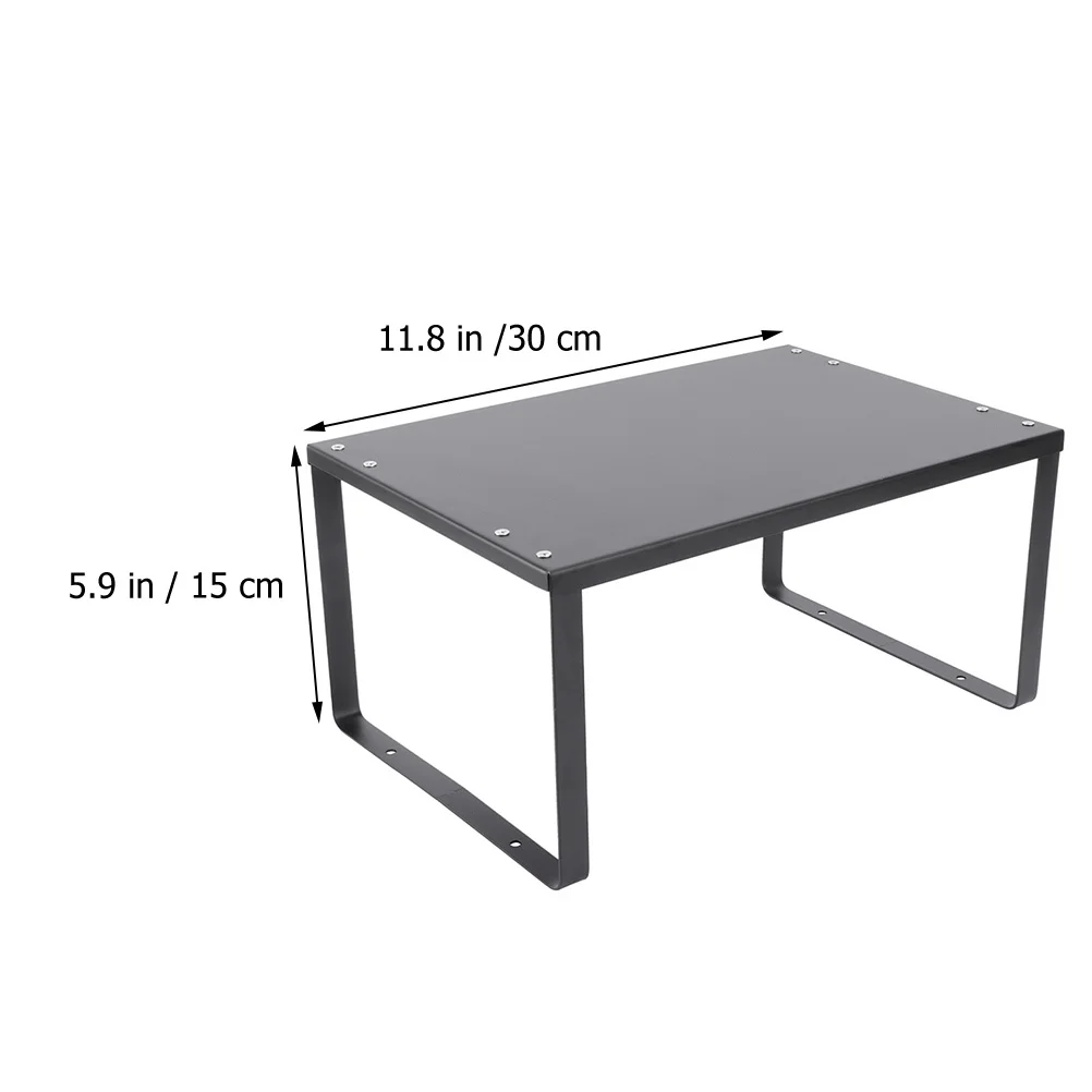 

Countertop Pot Rack Kitchen Condiment Storage Helper Multi-Use Organizer Space Saving Metal Rack Kitchen Supplies