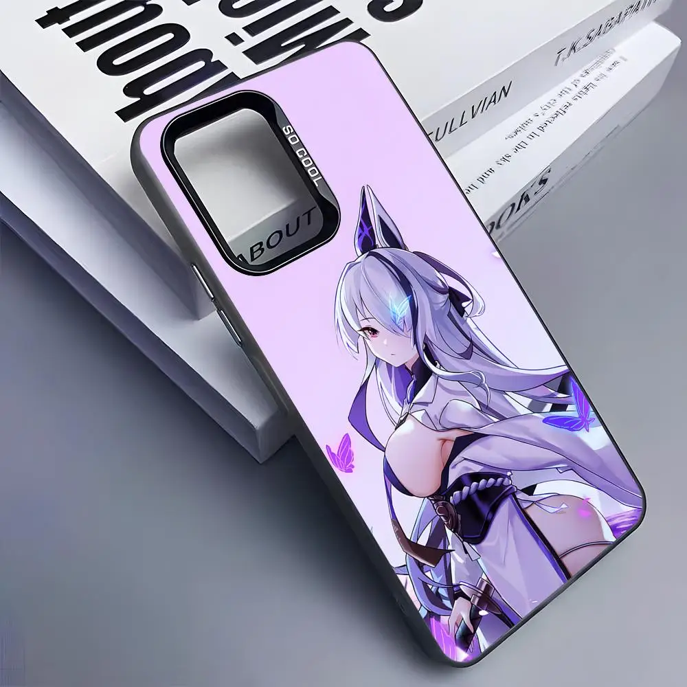 Azur Lane Unzen Phone Case for Samsung Galaxy A57 56 55 54 52 37 36 35 34 27 26 25 17 16 5G Colorful Silver Cover