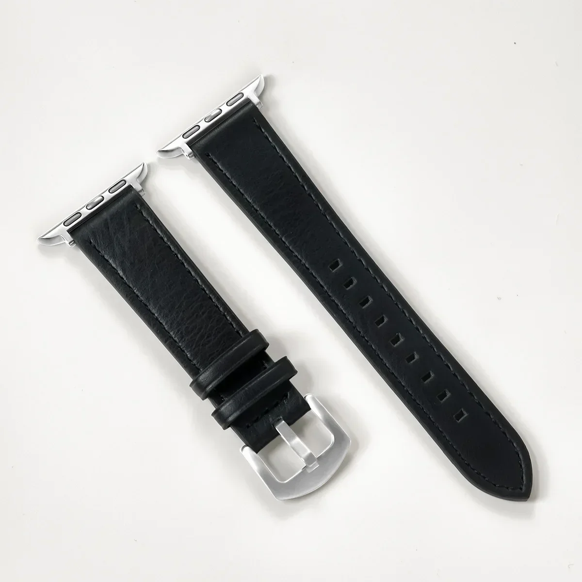 Kalbsleder-Uhrenarmband für Apple Watch 49mm 46 45 42 40mm 41mm Damen Herren Armband für iWatch Serie 11 10 9 8 7 6 Se Band