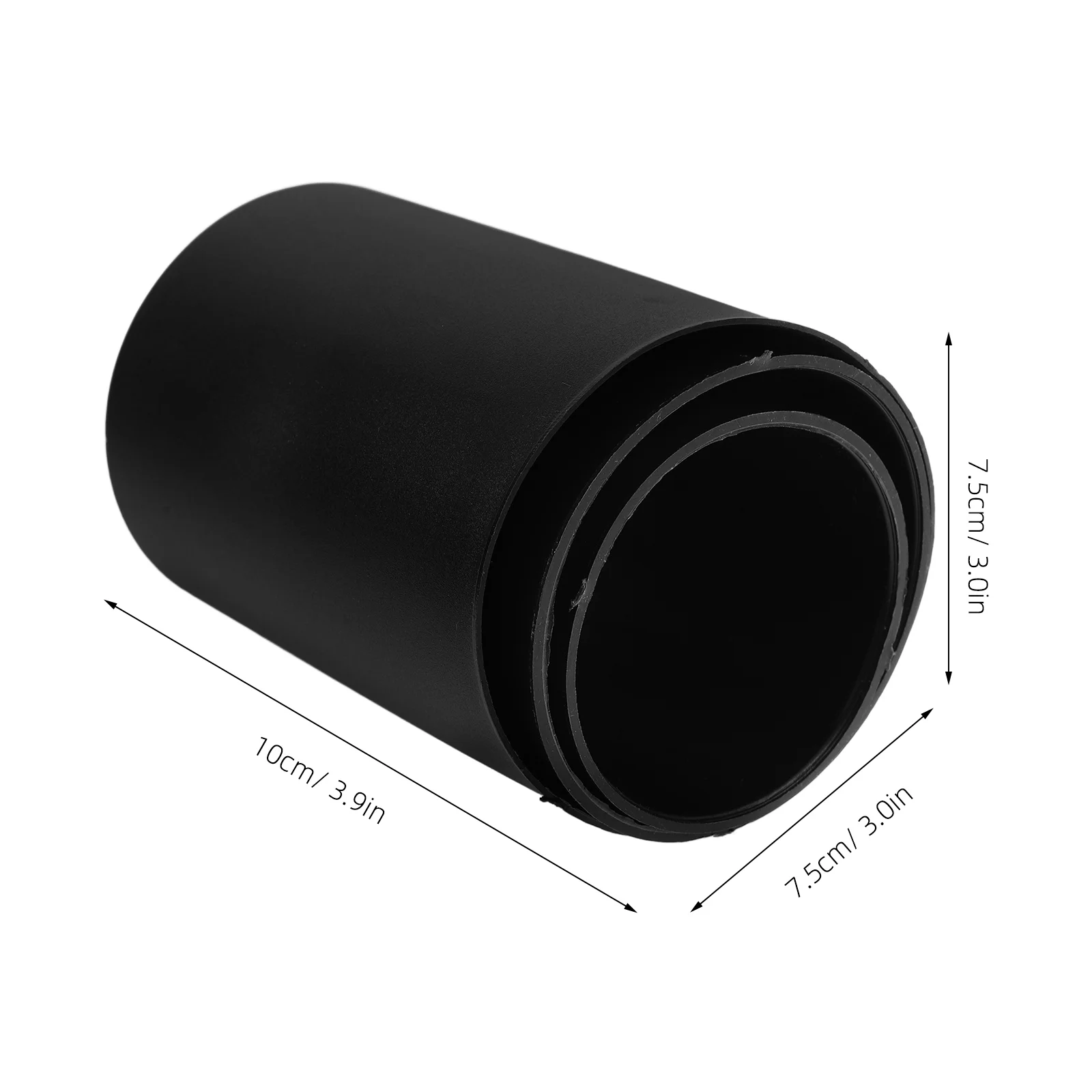 4 Pcs Office Chair Dust Cover Cylinder Lift Sleeve Part Jacket 1000X750X750CM Gaming Piston Accessory Black