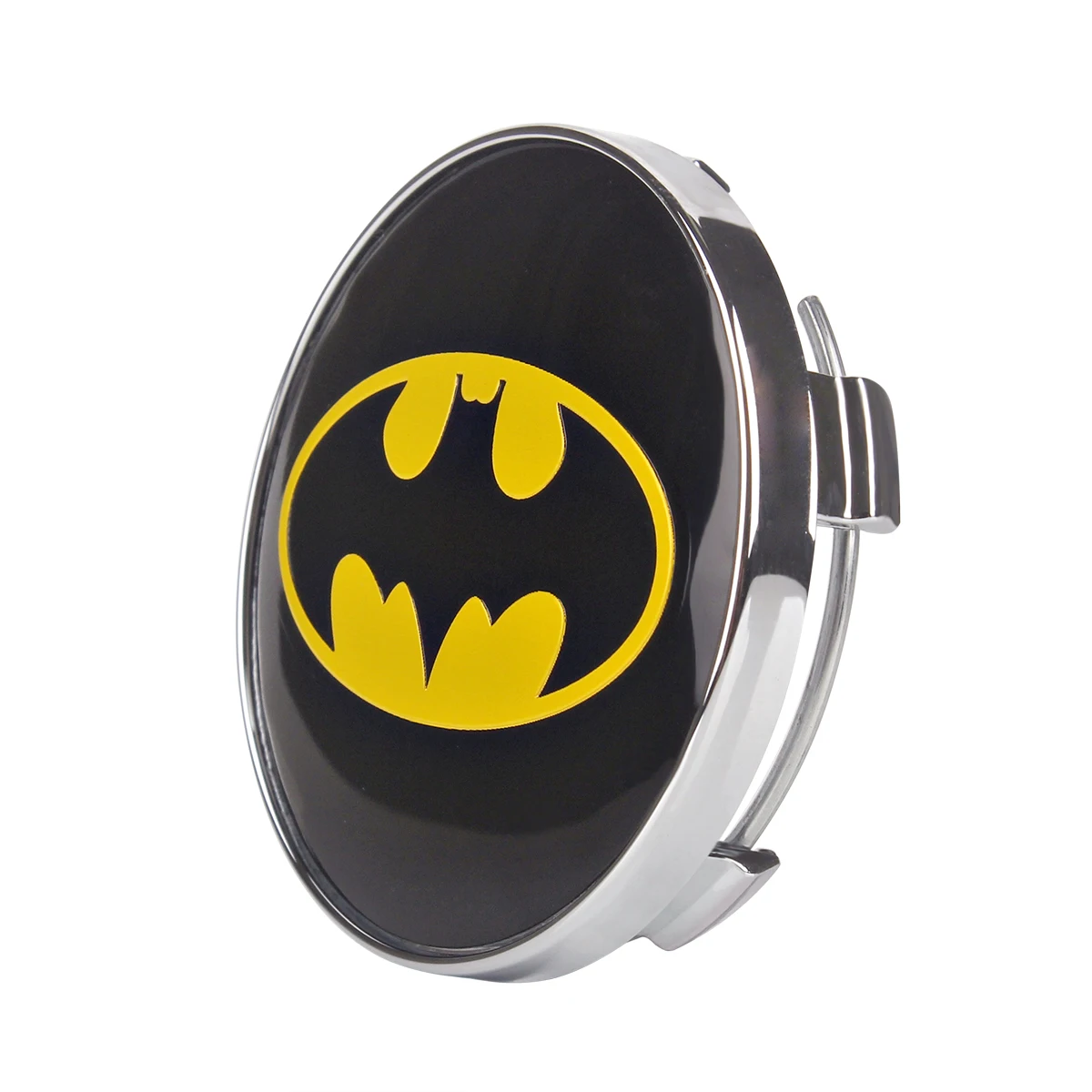 Auto Tuning Batmen Rims Hub Center Cap for Rims Cover 4pcs Wheel Hub Cap 60mm Emblem Cap Sticker Rims Accessories