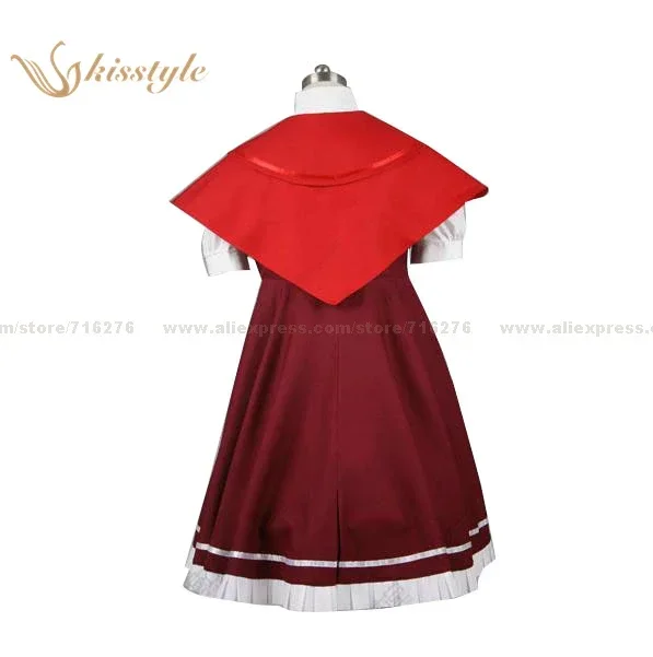 Anime Okami-san Ringo Akai Uniform Cosplay Kleding Kostuum