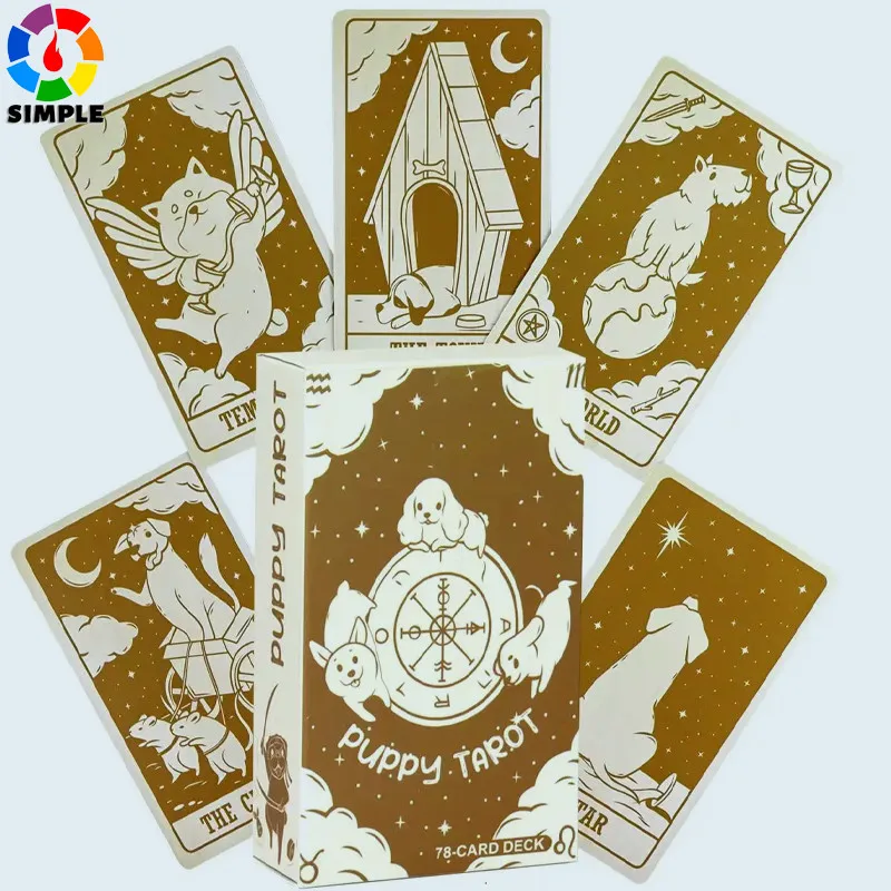 

Puppy Tarot Card Leisure Entertainment Games