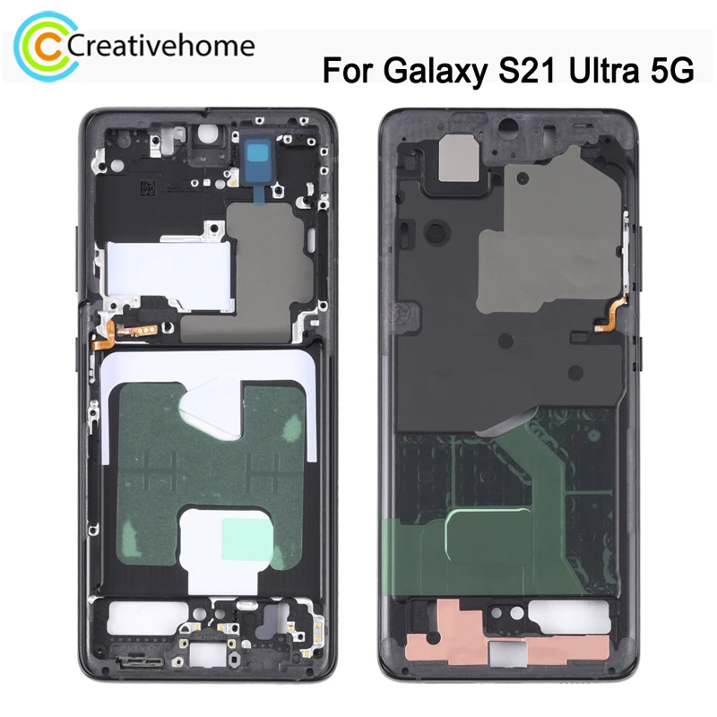 

Middle Frame Bezel Plate For Samsung Galaxy S21 Ultra 5G SM-G998B Phone Repair Spare Part