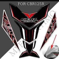 For Honda CBR 125 R CBR125R Waterproof Dustproof Anti-scratch Tank Pad Sticker Decals Gas Fuel Oil Kit Knee Fish Bone Protection