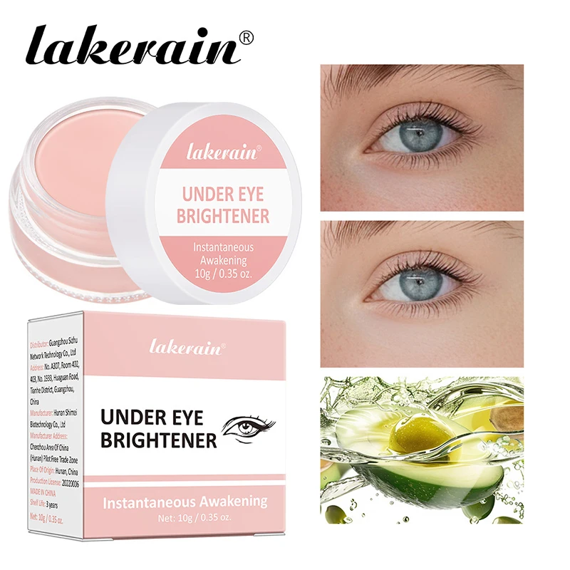 Eye Brightener Concealer Cream Contour Full Coverage Dark Circles Light Rose Eyes Contouring Color Correcting Anti-cernes Makeup