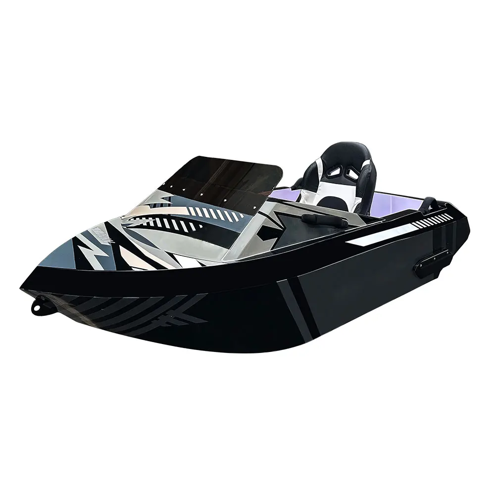 Quiet Eco Friendly Dinghy Water Sports Rowing Speed Jet Ski Boat Electric Mini Jet Boat