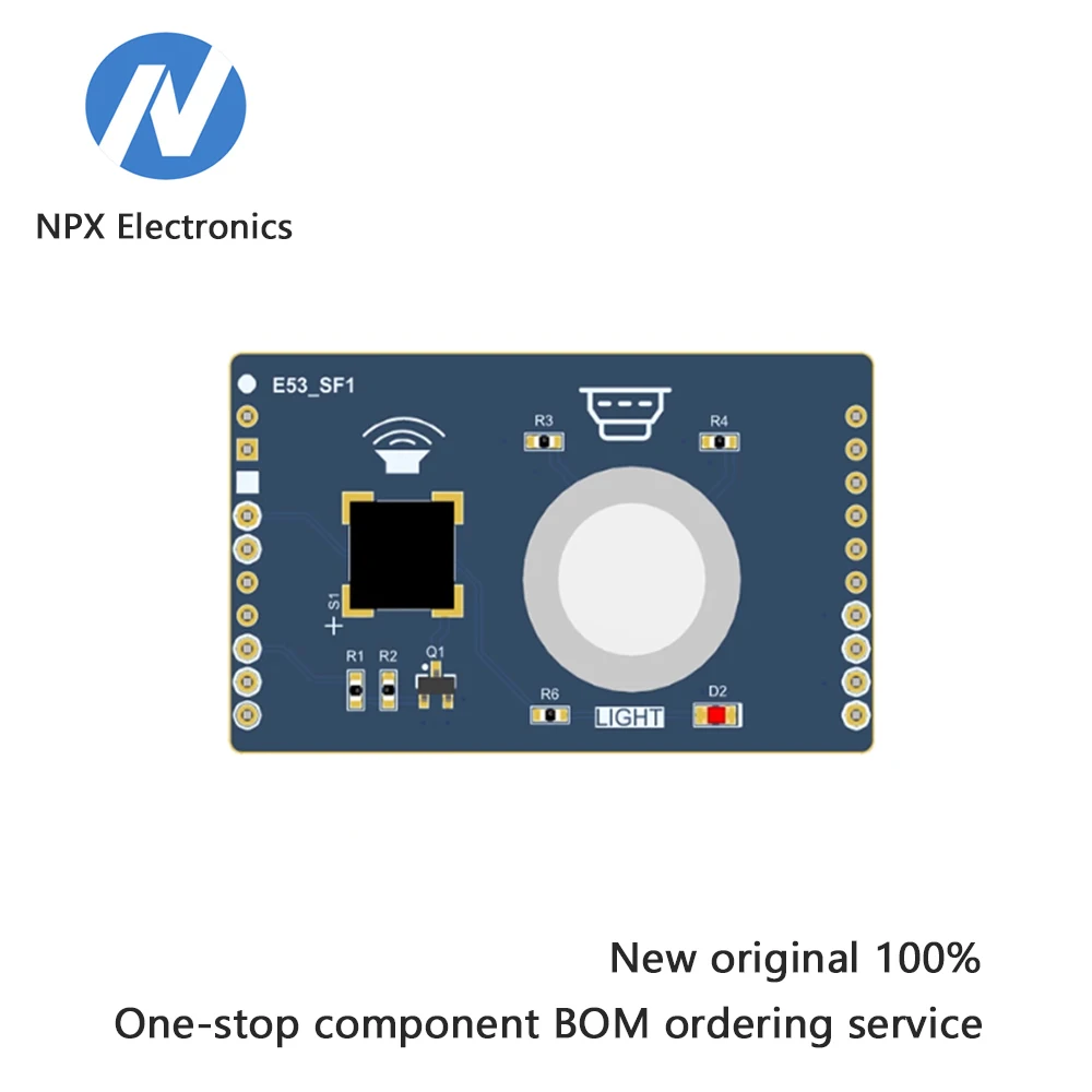 E53_SF1 Pi development board, E53 case expansion board, smart smoke detector
