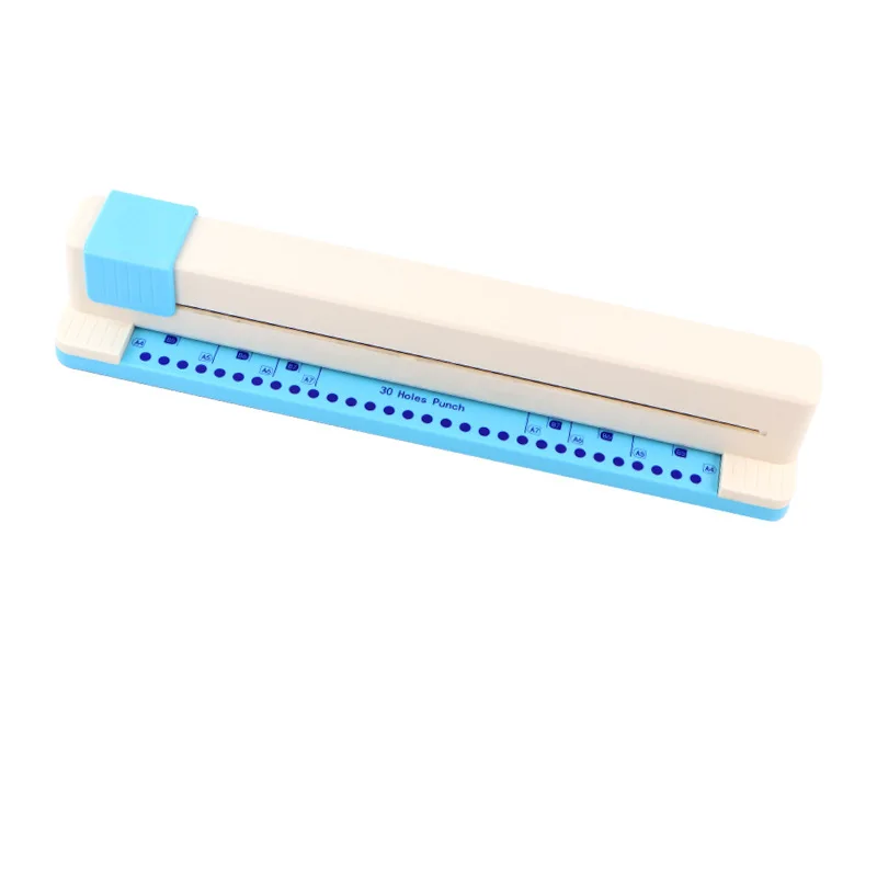 kamei-km-2330-perforatrice-a-fogli-mobili-30-fori-foro-da-55-mm-distanza-fori-95-mm-strumento-manuale-fai-da-te-per-ufficio