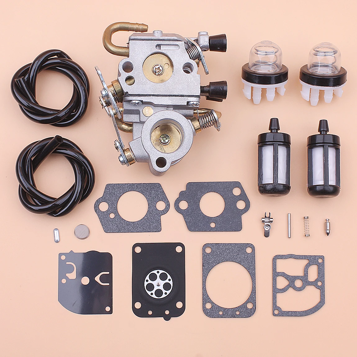 Carburetor Carb For Stihl TS410 TS420 Fuel Filter Line Primer Bulb Gasket Repair Kit Cut Off Saw motosierras Chainsaw Spare Part