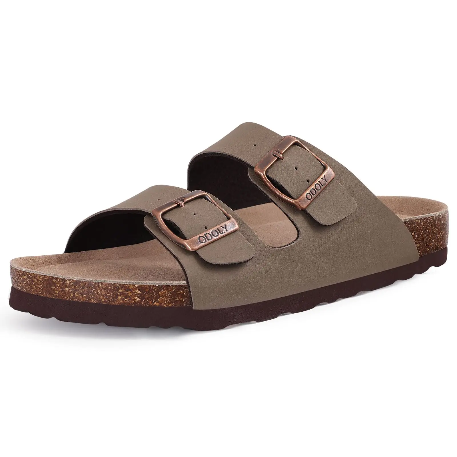 Litfun Fashion Clogs Sandals For Men Woen Summer Cork Footbed Outdoor Beach Slippers Orthopetic Mules Sandal With Arch Support image 2