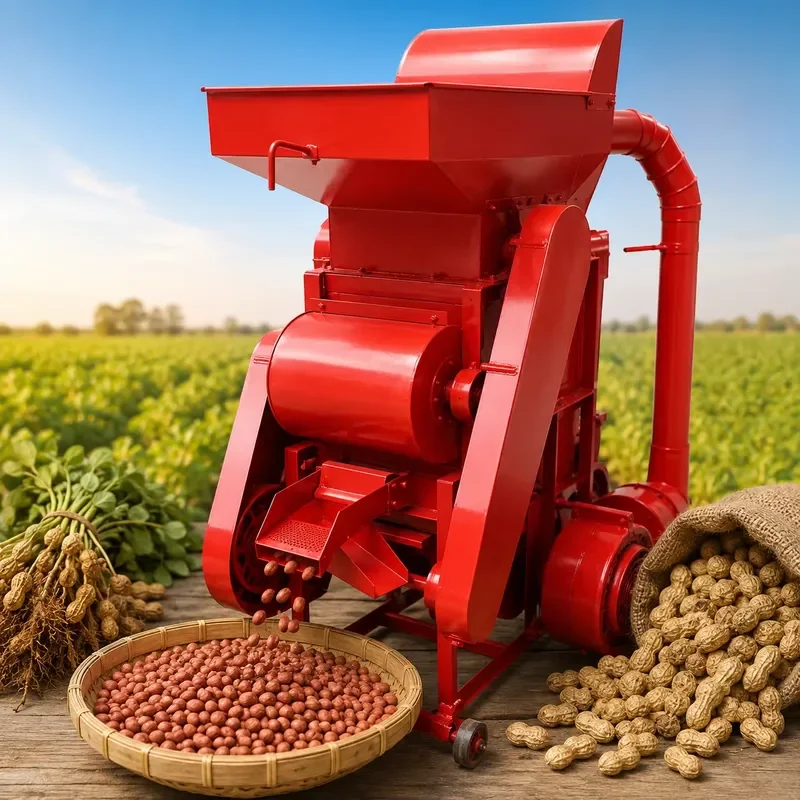 High Capacity Peanut Shelling Machine Groundnut Peeler Processing Equipment