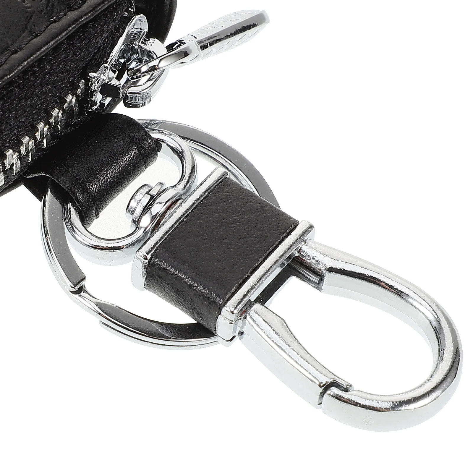 

Crocodile Pattern Bag Durable Car Key Holder Zipper Protection Small Key Organizer Pouch For Keys