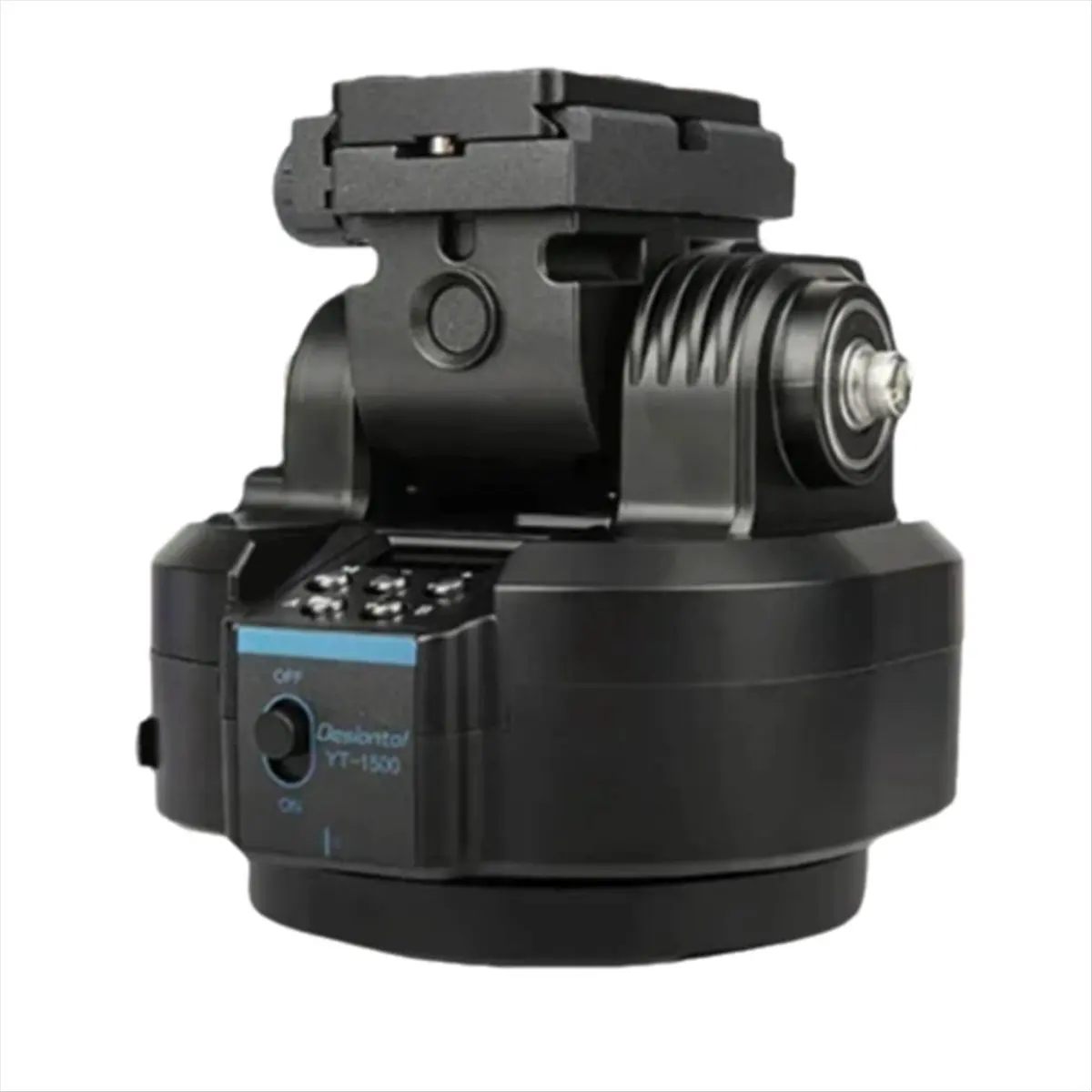 N05R YT-1500 Auto Motorized Rotating Panoramic Tripod Head with Remote Control Camera Phone Pan Video Tripod Head Stabilizer