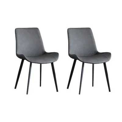 Wholesale Italian Design Hotel Home Leather Dining Chairs Modern Luxury Dining Chairs