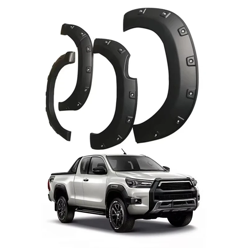 

High Quality Off Road Wheel Arch Eyebrows Fender Flare Exterior Accessories For Hilux