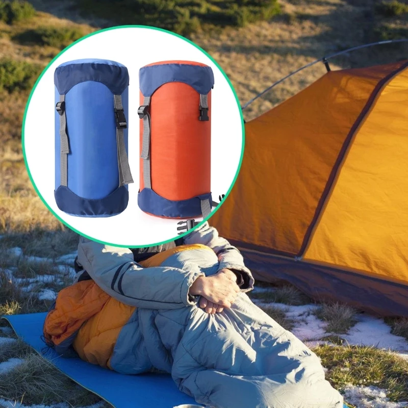 Space Saving Sleep Bag Cover Polyester Ripstop Fabric Campers Storage for Travel and Outdoor Activity DropShipping