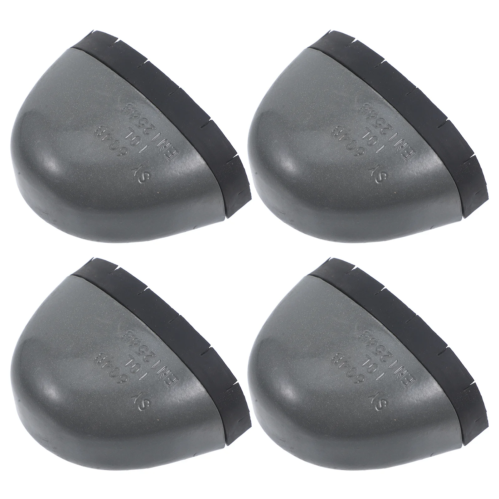 

4pcs Metal Toe Caps For Shoes Boots Protective Safety Anti- Puncture-Proof Manganese Steel Rubber Work Shoe
