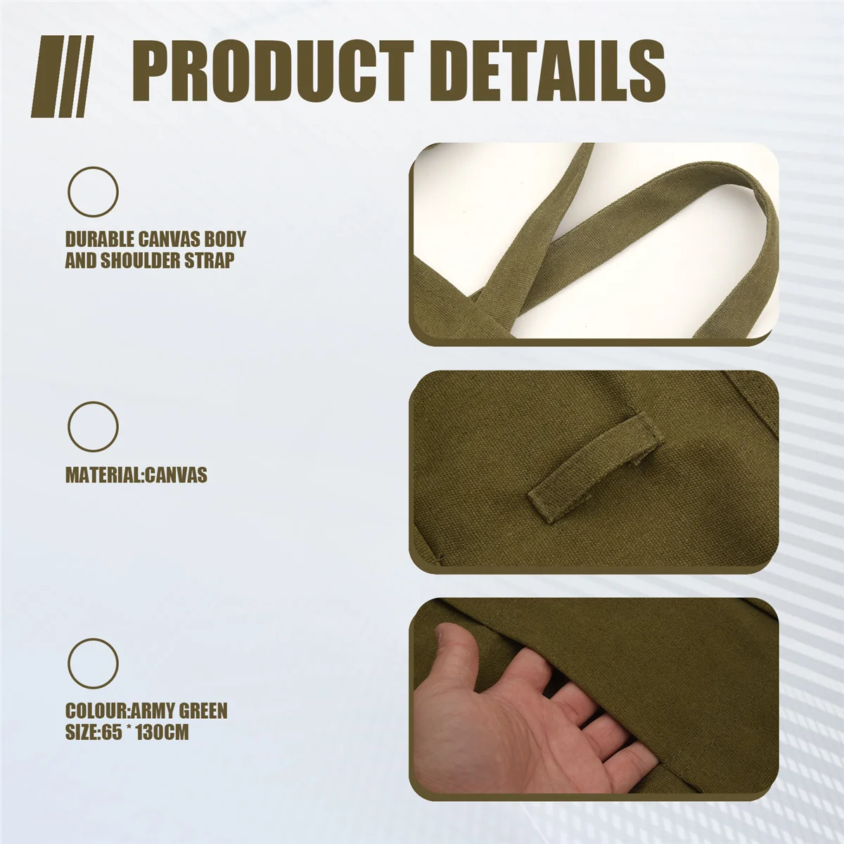 A79I фартук с карманами, фартук для рисования, регулируемый шейный ремень, завязки на талии, садовые вощеные фартуки для женщин, мужчин, взрослых