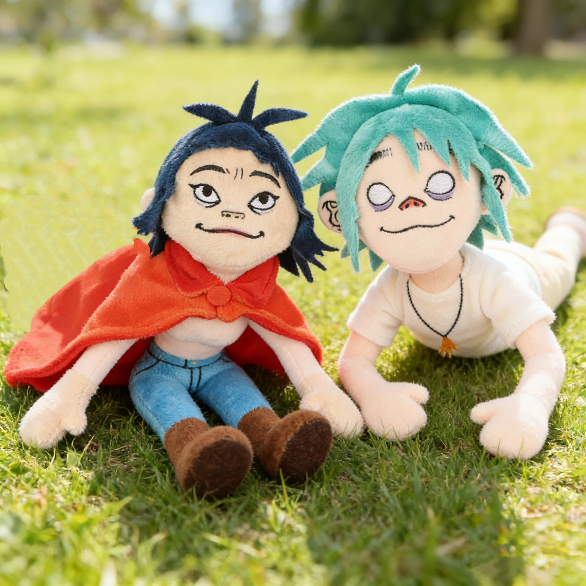 

Высококачественная мягкая плюшевая игрушка Gorillaz Noodle, милая мультяшная кукла, кавайные плюшевые игрушки для детей, подарок для малышей