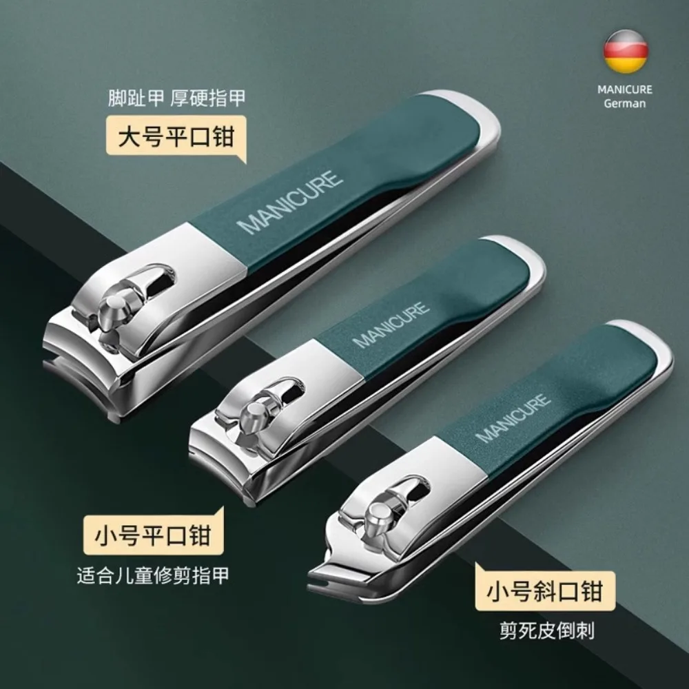 Nieuwe Nagelknipper Set 4/10 Stuks Met Lederen Tas Professionele Trimmer Pedicure Care Tools Manicure Set Thuiszorg gift Uñas