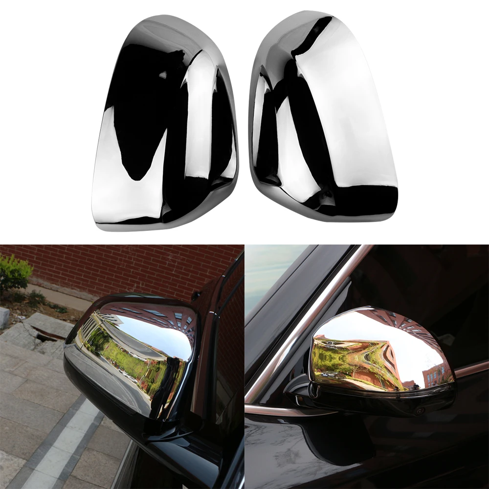 

Car Rear View Mirror Cover for BMW X3 G01 X4 G02 X5 G05 X6 G06 X7 G07 2018 2019 2020 2021 2022 Rearview Mirror 2pcs Sticker Acc.
