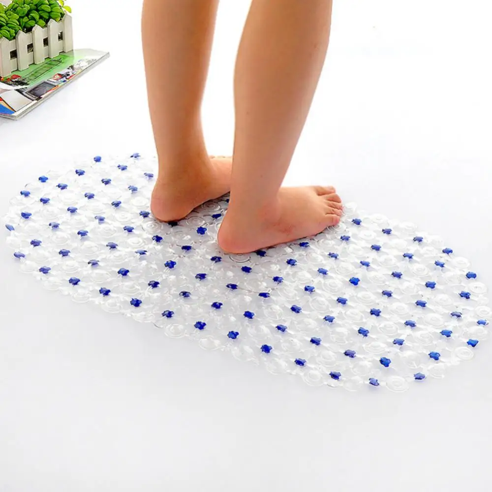 Non-slip Stylish Comfortable Waterproof Innovative Suction Cup Ergonomic Shower Essentials Large Size Bathroom Mat Large Size