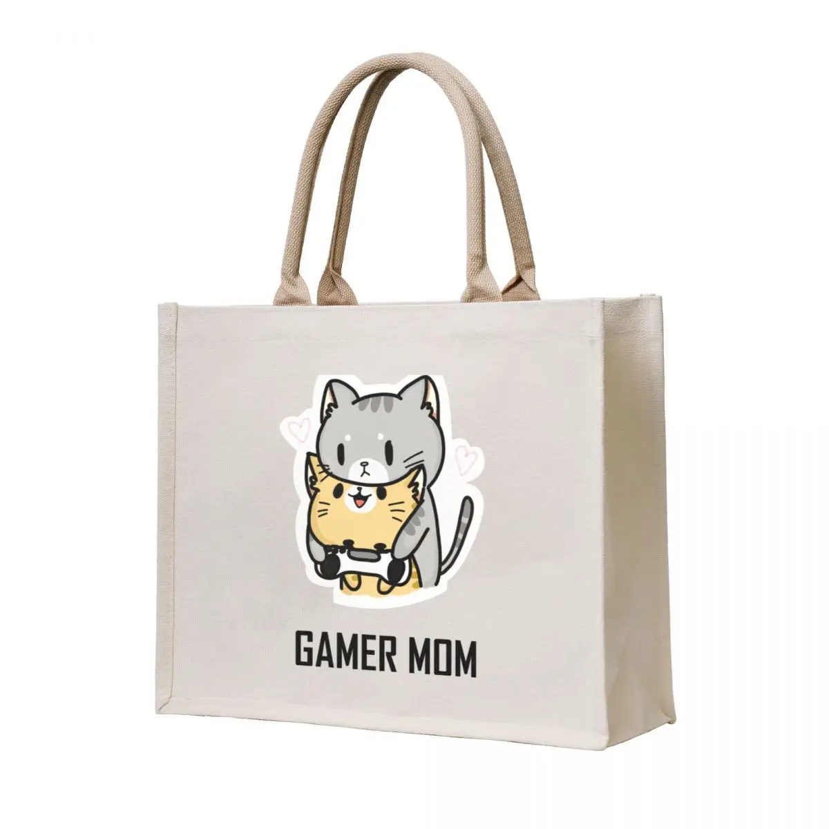 

Cat Gamer Mom Tote Bag tote bags cloth bags Gift bags shopper for women