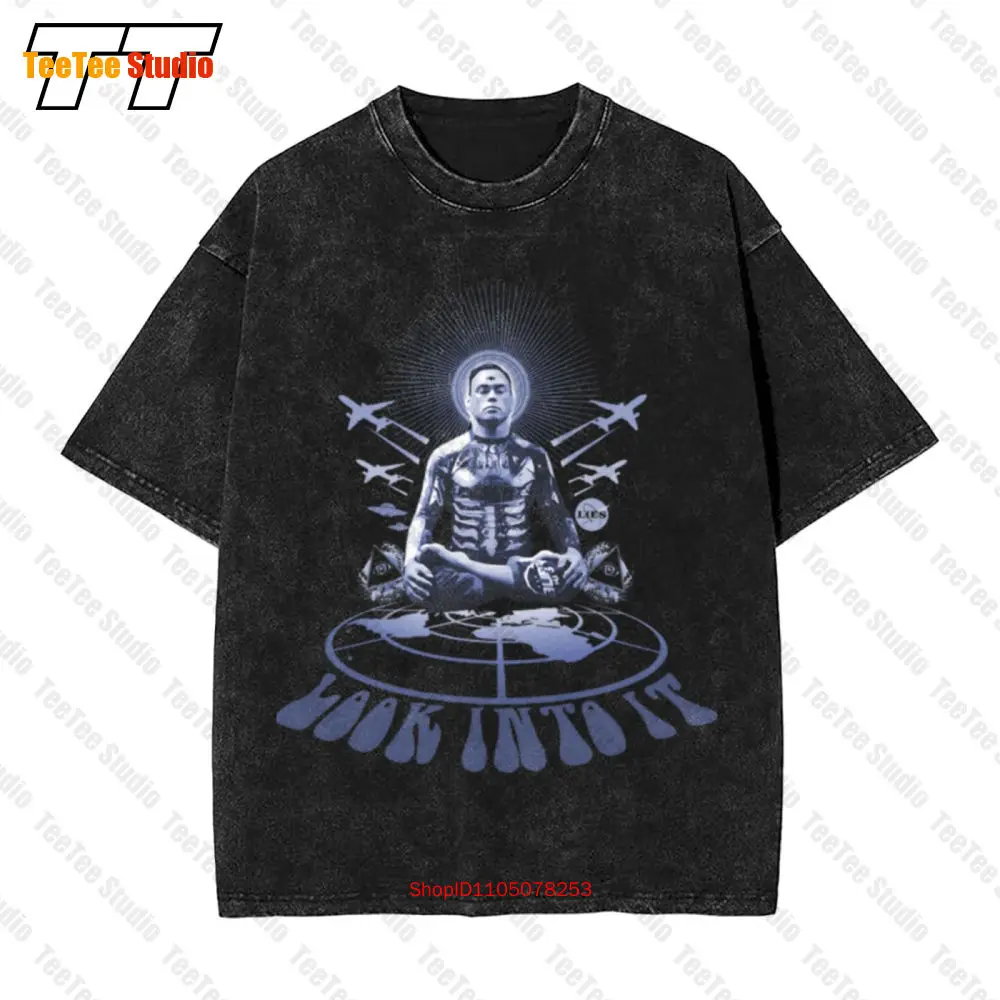 Look Into It Eddie Bravo Julu 3Rd Eye Wide Open Vintage Camiseta extragrande 2JXN