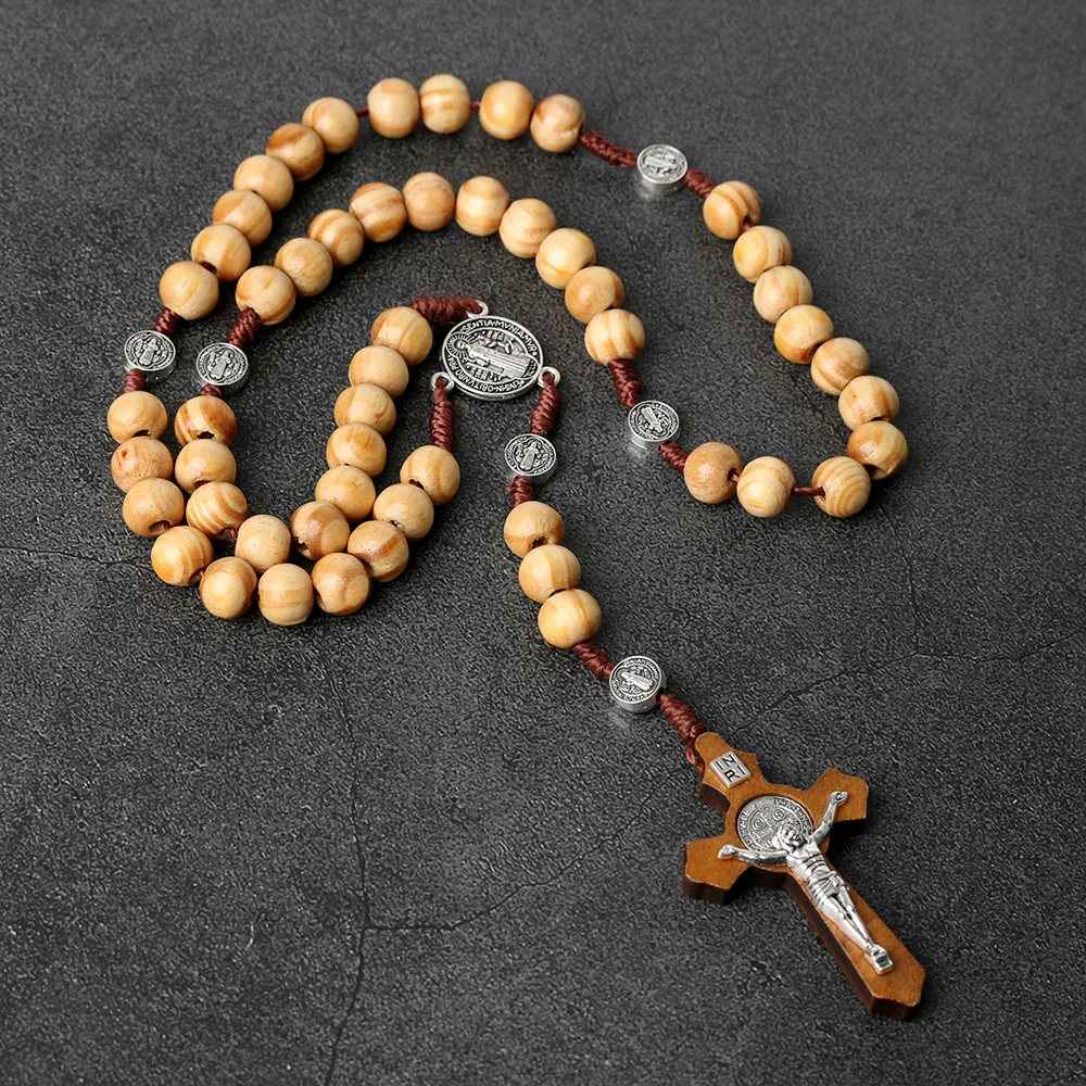 أساور مسبحة الصليب الكاثوليكي ، أساور اليسوعي ، 10 حبات ، مجوهرات مسيحية ، صلاة الكنيسة ، أرثوذوكسية ، بيع بالجملة #5