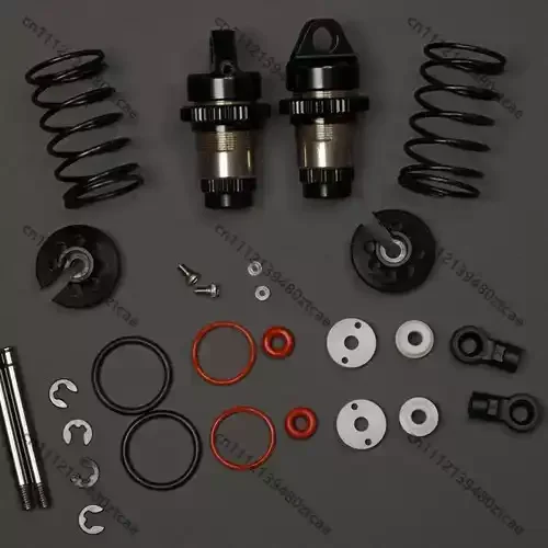 Ventilated Oil‑Filled Shock Absorber Set RC Hobby Model Vehicle Suspension Damper Spare Replacement Upgrade Accessory