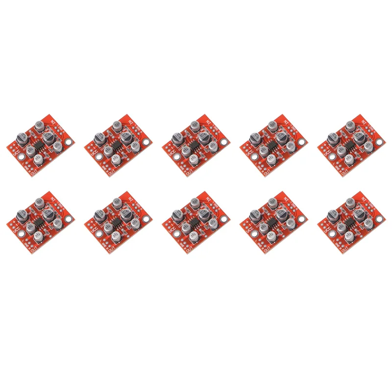 【Design elegante】10PCS DC 5V-15V AD828 Módulo pré-amplificador estéreo Módulo AMP Módulo de pré-amplificador de microfone