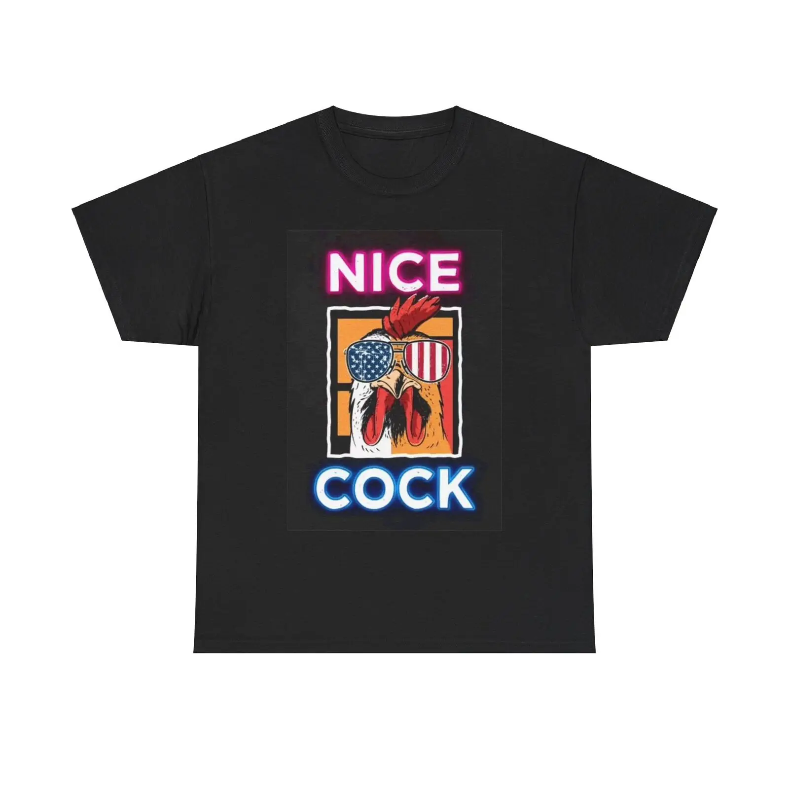 

Nice Cock Dad Jokes Funny Graphic Shirt Unisex Heavy Cotton Tee