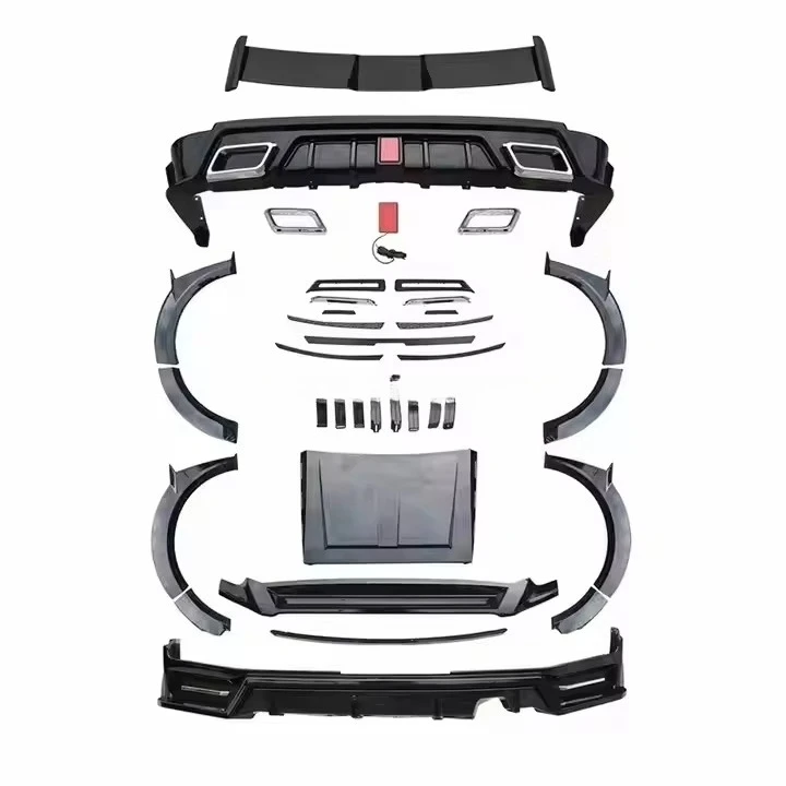 

High Quality Hurricane Knight Edition Sport Car Body Kit Easy Installation Wide Body Bumper Wheel Brow Machine Upgrade Tank 500