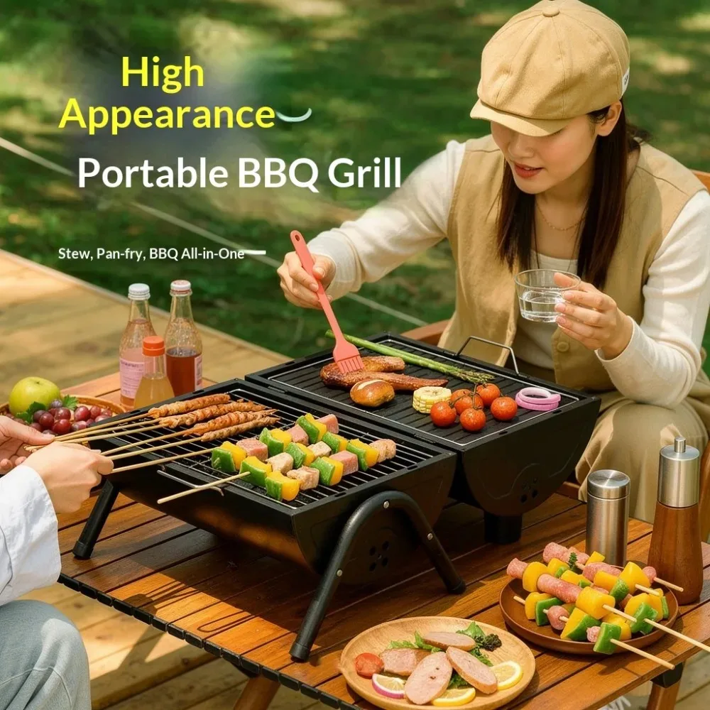 Outdoor Stove Stand Stainless Steel Lightweight Compact Portable Foldable Bracket For Camping BBQ Picnic Outdoor Summer Cooking view 2