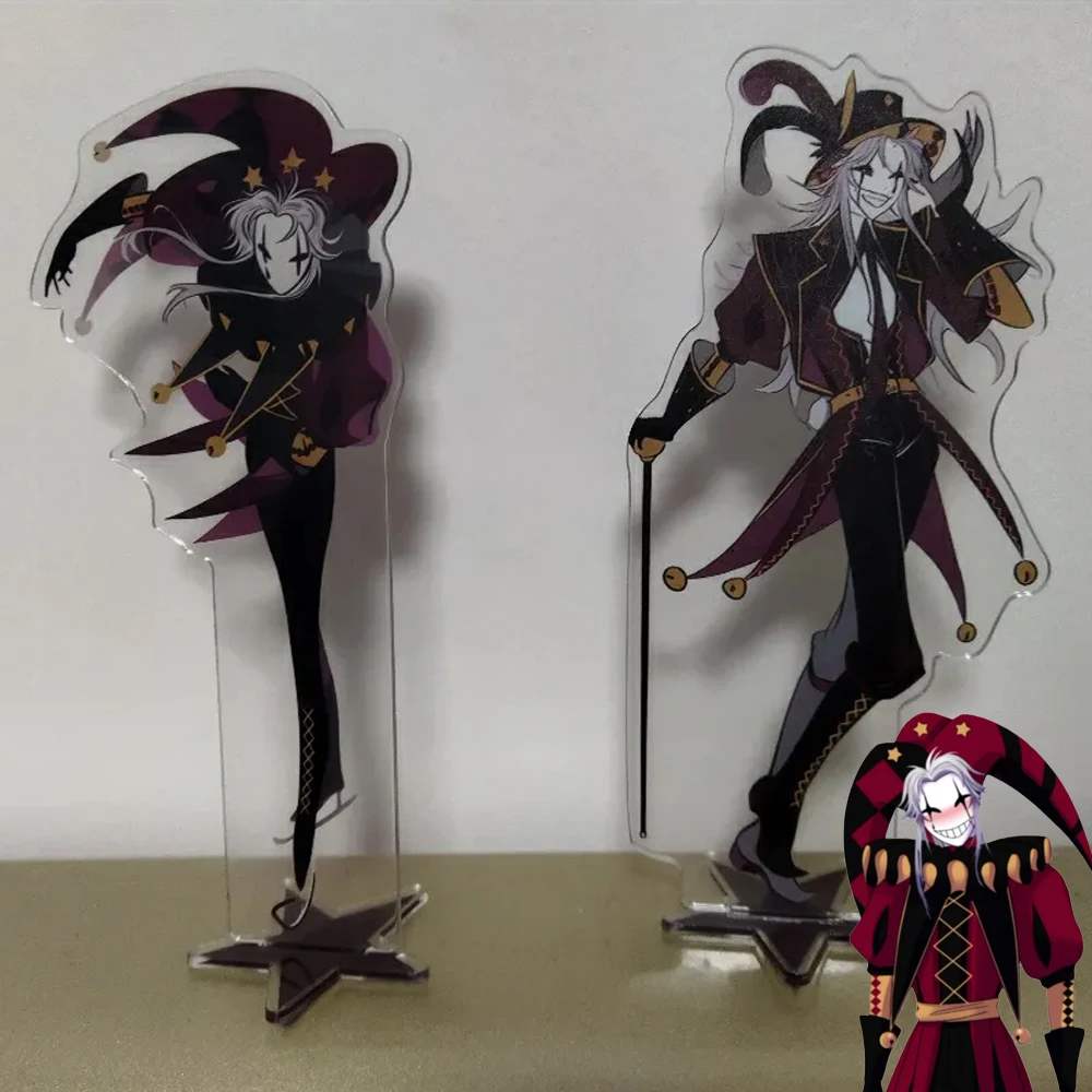 

Game The Freak Circus Pierrot Cosplay Stand Acrylic Standing Plate Funny Figure Desktop Decoration Halloween Prop
